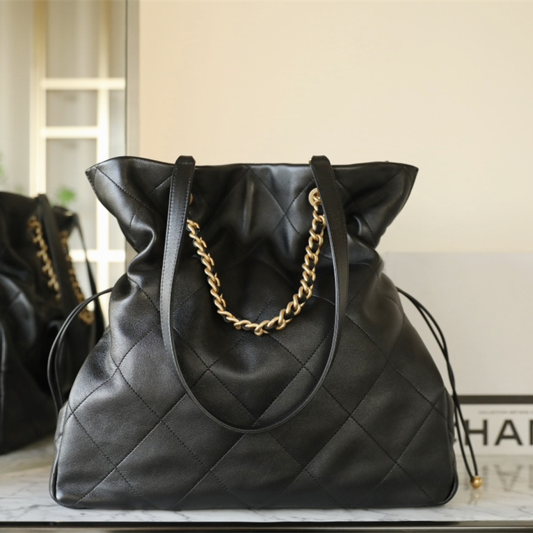 高仿Chanel*25C系列AS5315小羊皮單肩包購物袋免檢版