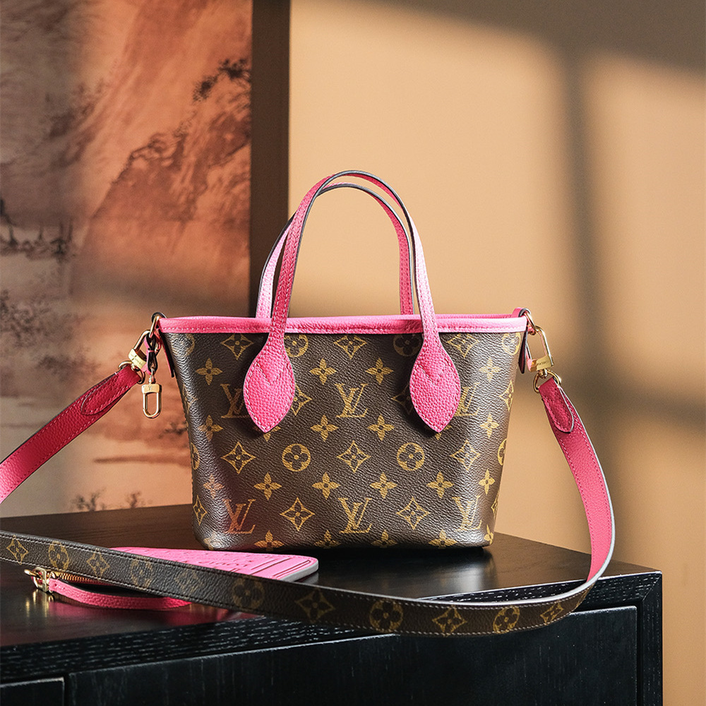 高仿LV*Neverfull Inside BB系列M12106單肩斜跨袋免檢版