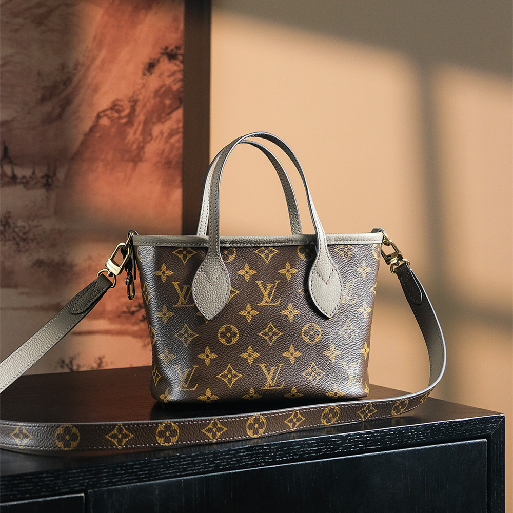 高仿LV*Neverfull Inside BB系列M12109單肩斜跨袋免檢版