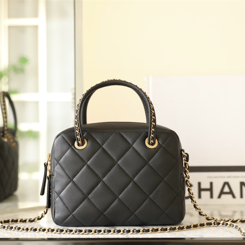 高仿Chanel*25C系列AS5300手拎袋小羊皮免檢版