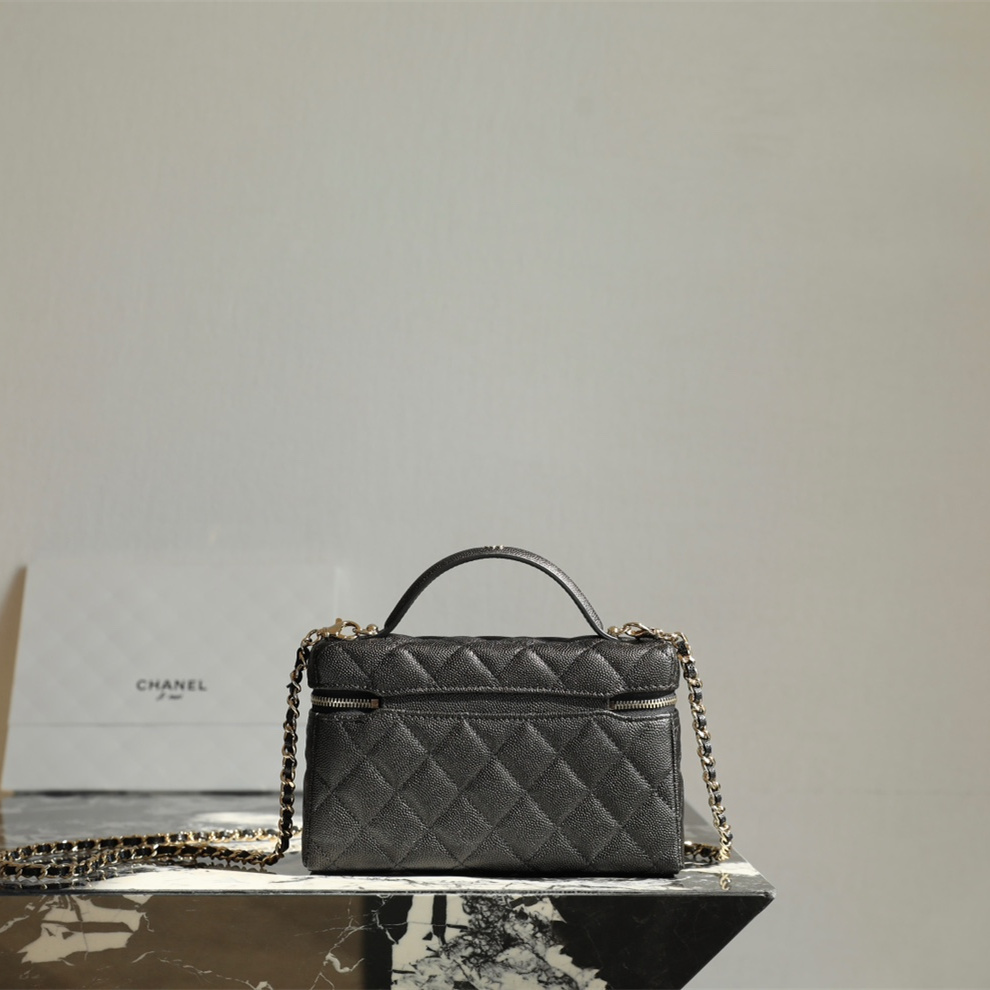 高仿Chanel*25C系列AP4385新款盒子包小球紋牛皮免檢版