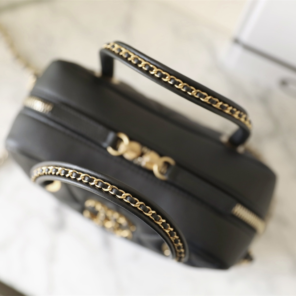 高仿Chanel*25C系列AS5300手拎袋小羊皮免檢版