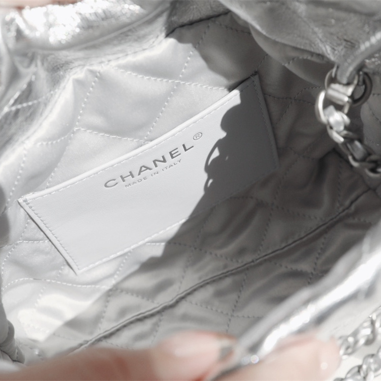 高仿Chanel*25C系列AS3980新款牛皮22Bag手袋Mini免檢版