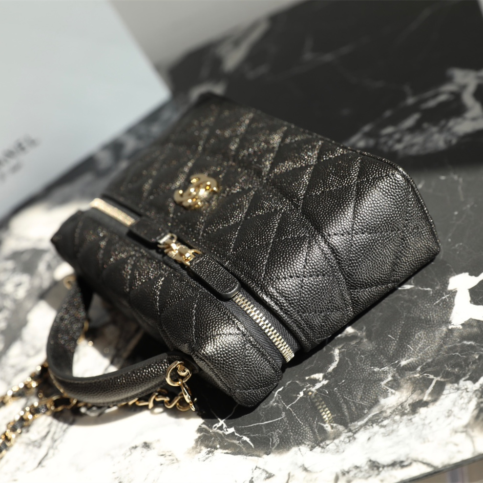 高仿Chanel*25C系列AP4407新款盒子包米色免檢版