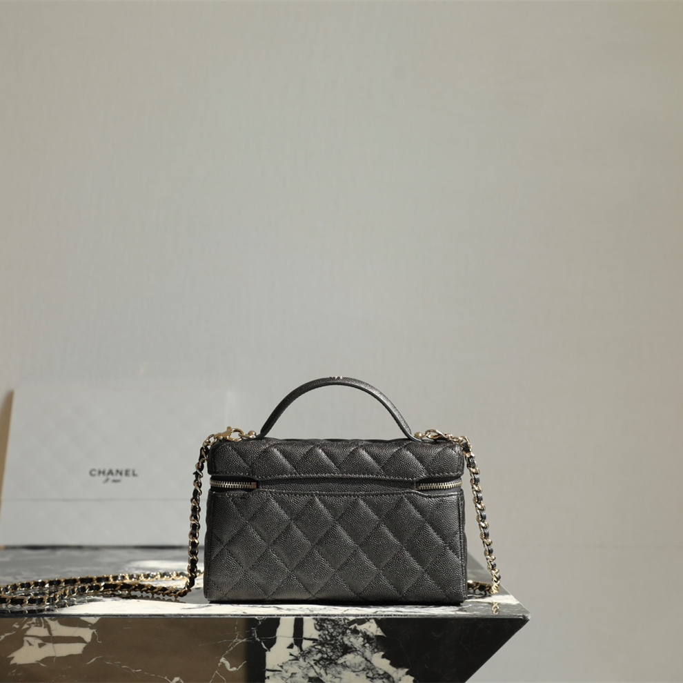 高仿Chanel*25C系列AP4407新款盒子包米色免檢版