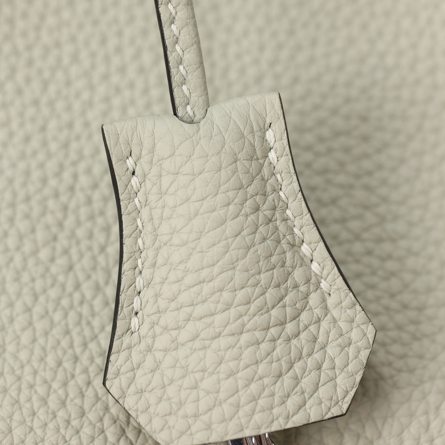 高仿Hermes*Birkin25Togo牛皮水晶灰銀扣/純手工