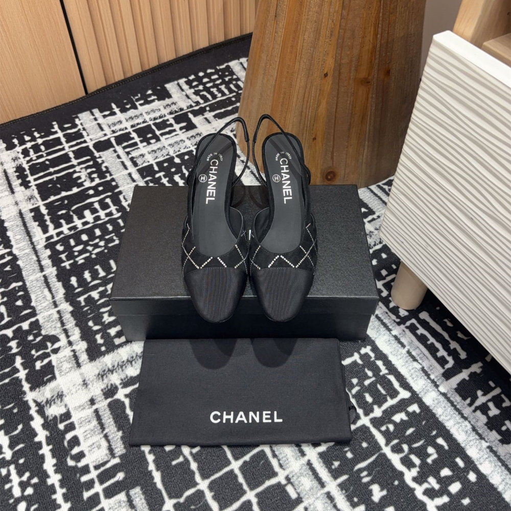 高仿Chanel*25C系列G31321小羊皮休閒單鞋黑色2CM免檢版