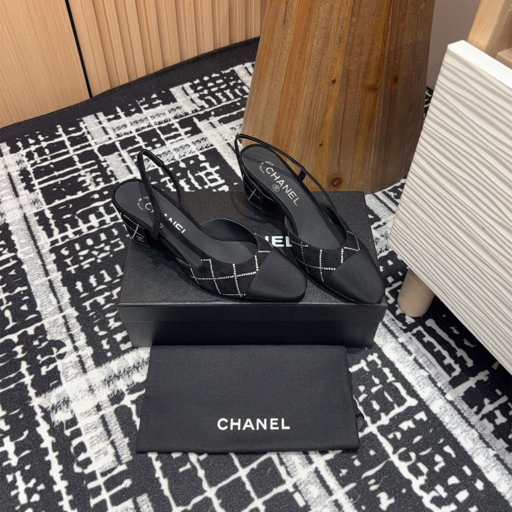 高仿Chanel*25C系列G31321小羊皮休閒單鞋黑色2CM免檢版