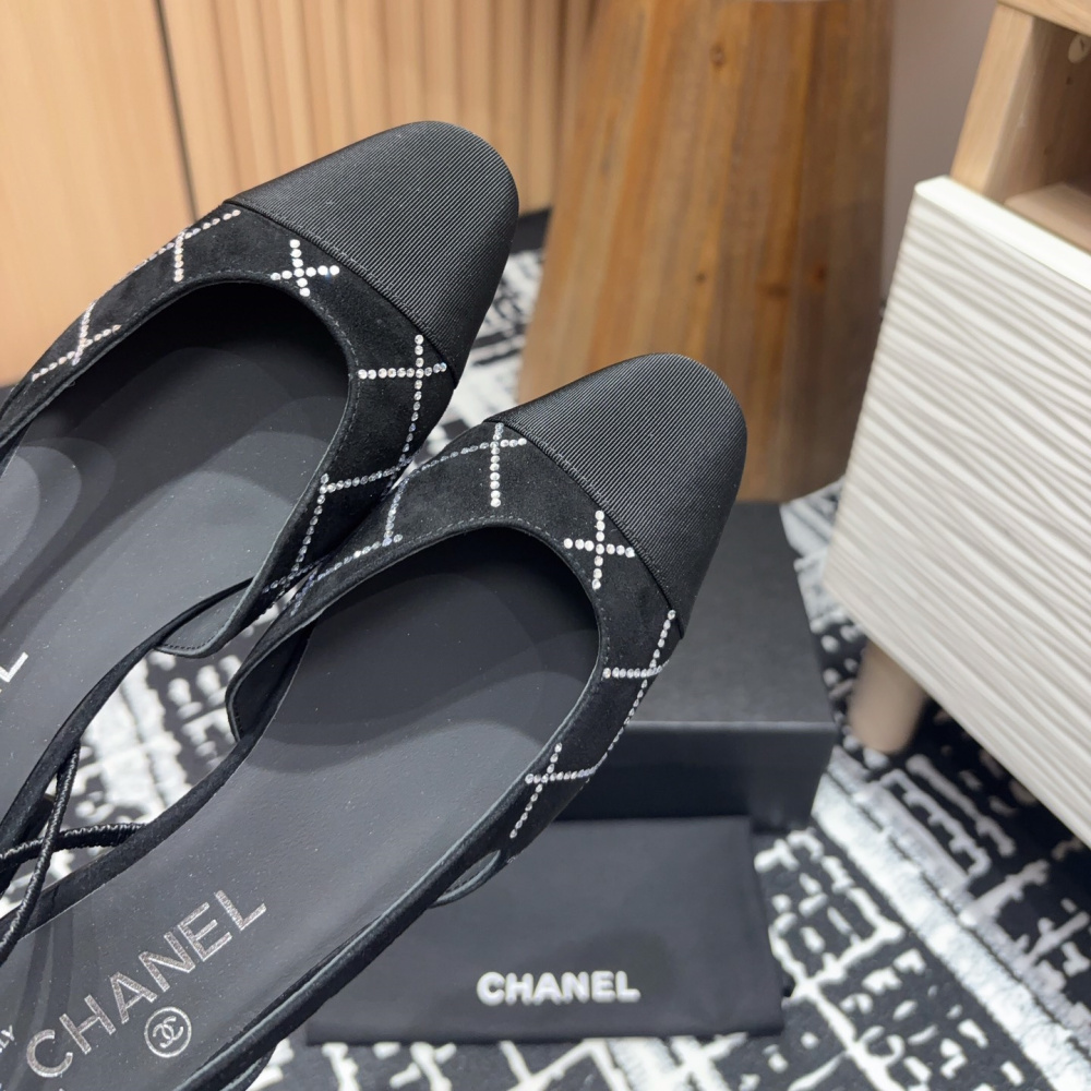 高仿Chanel*25C系列G31331小羊皮休閒平底鞋黑色2CM免檢版