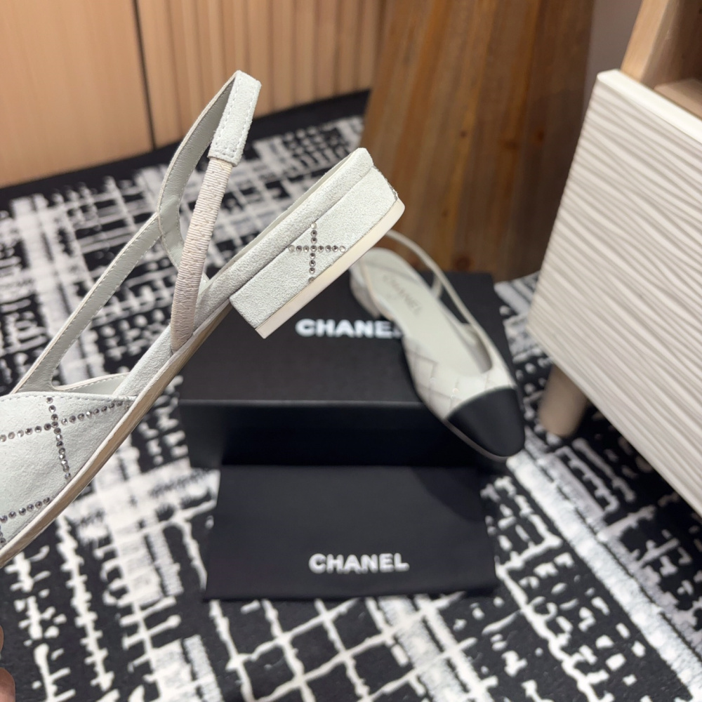 高仿Chanel*25C系列G31319小羊皮休閒平底鞋灰色2CM免檢版