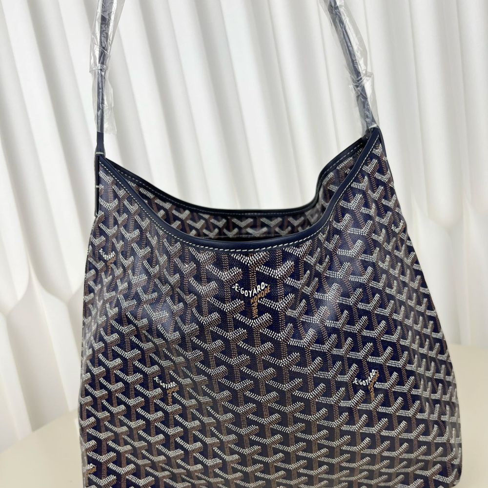 高仿Goyard*Hobo系列BOHEMEB單肩子母手袋深藍免檢版