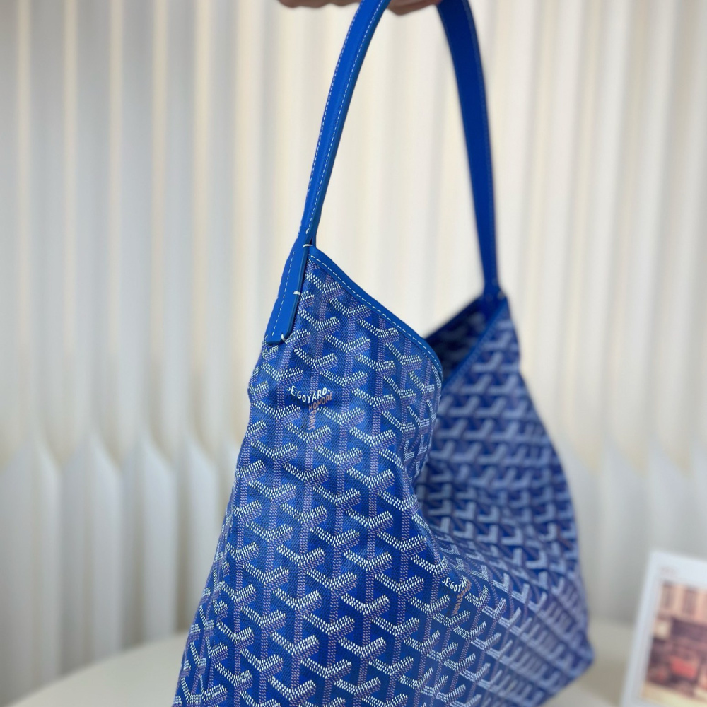 高仿Goyard*Hobo系列BOHEMEZ單肩子母手袋藍色免檢版