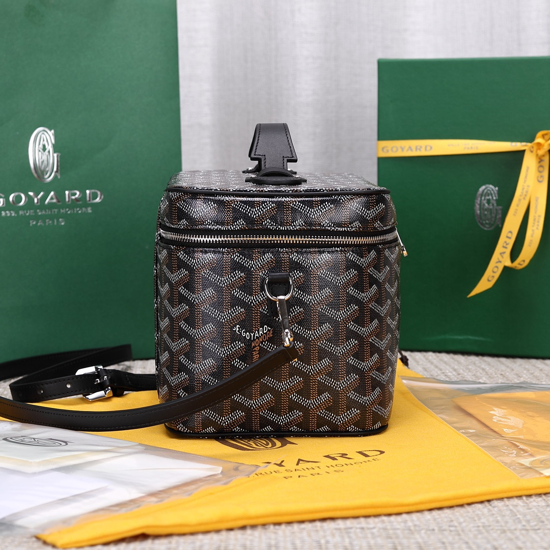 高仿Goyard*Muse系列MUSEVA1單價盒子包黑色免檢版