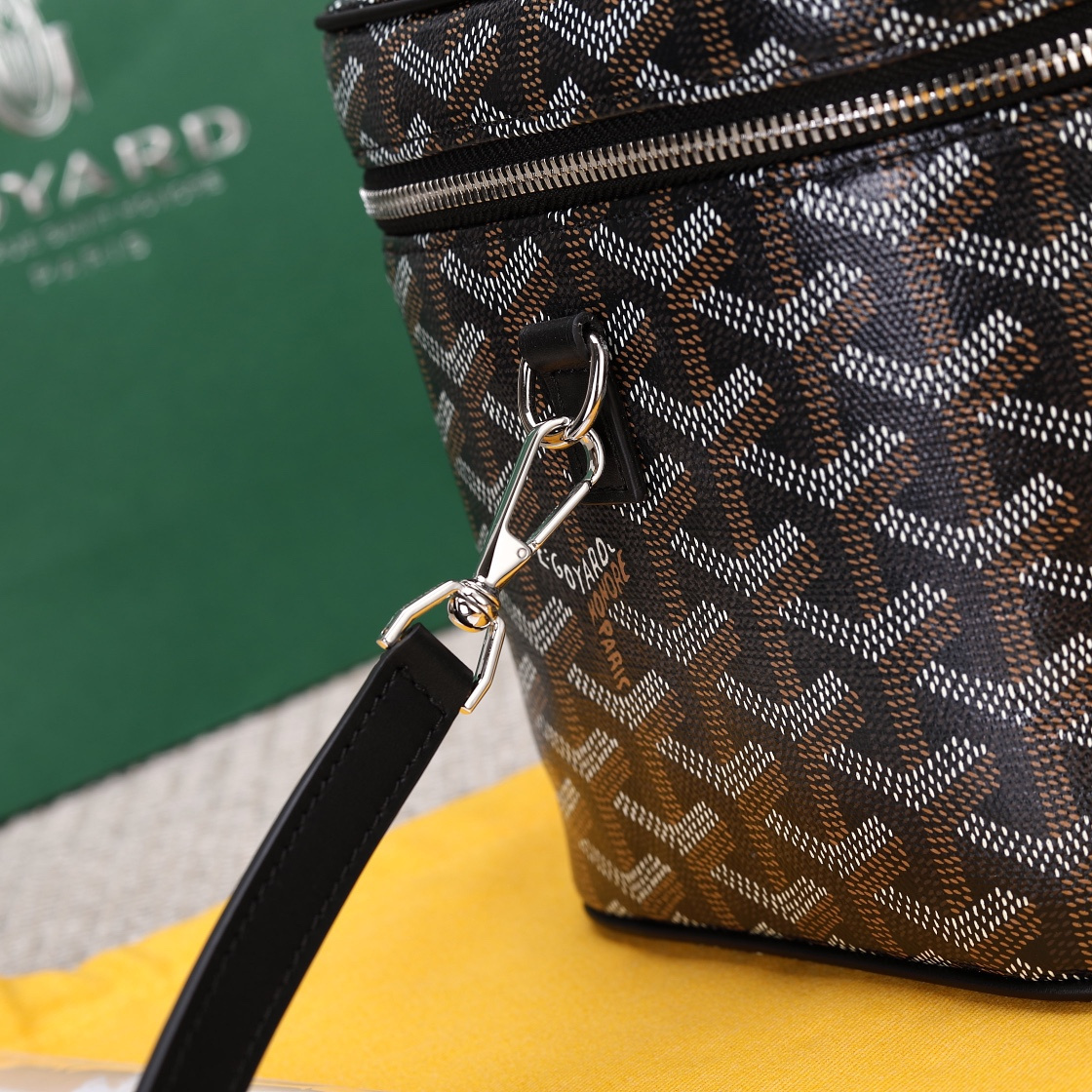 高仿Goyard*Muse系列MUSEVA1單價盒子包黑色免檢版