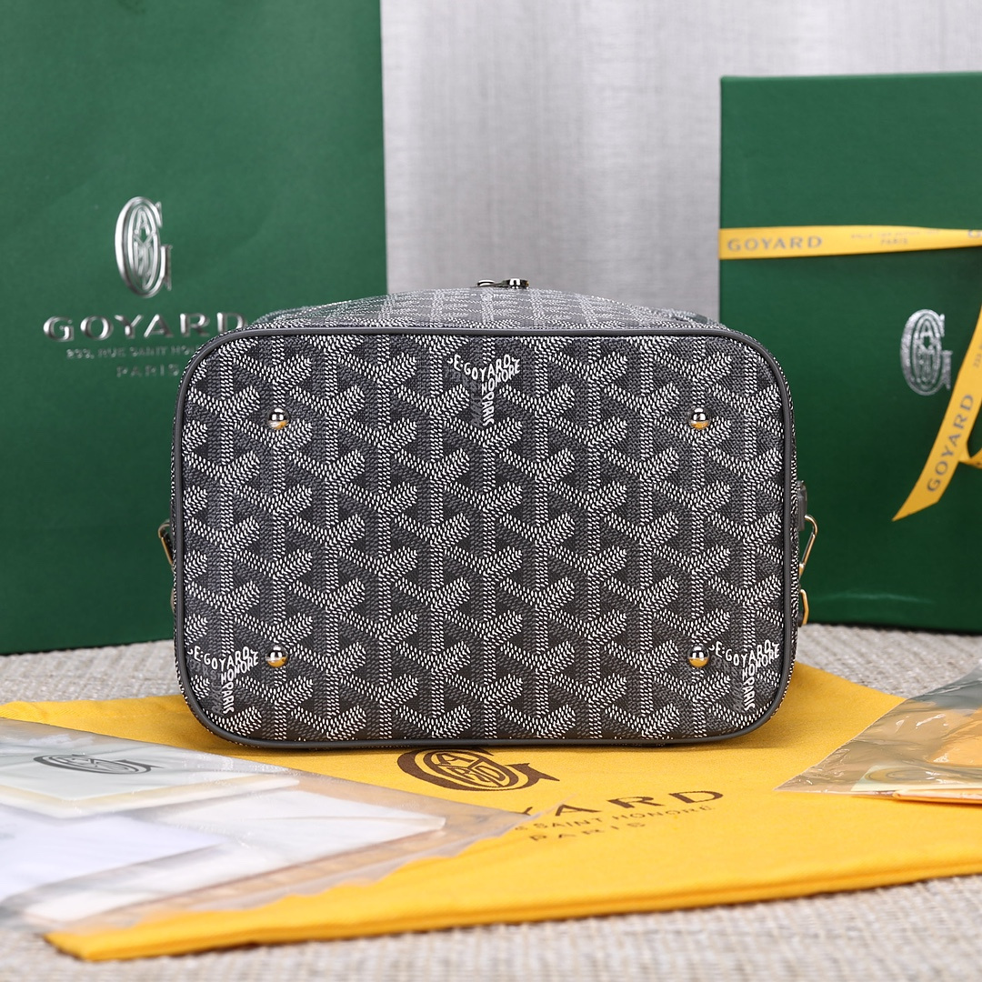 高仿Goyard*Muse系列MUSEVA5單價盒子包灰色免檢版