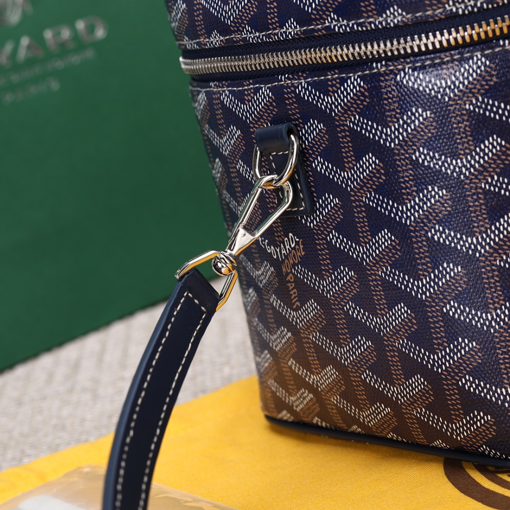 高仿Goyard*Muse系列MUSEVA2單價盒子包深藍免檢版