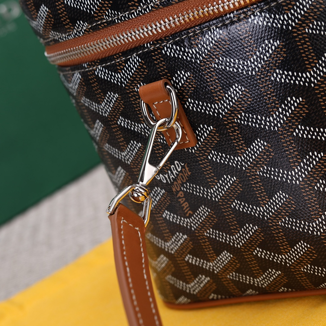 高仿Goyard*Muse系列MUSEVA4單價盒子包棕色免檢版