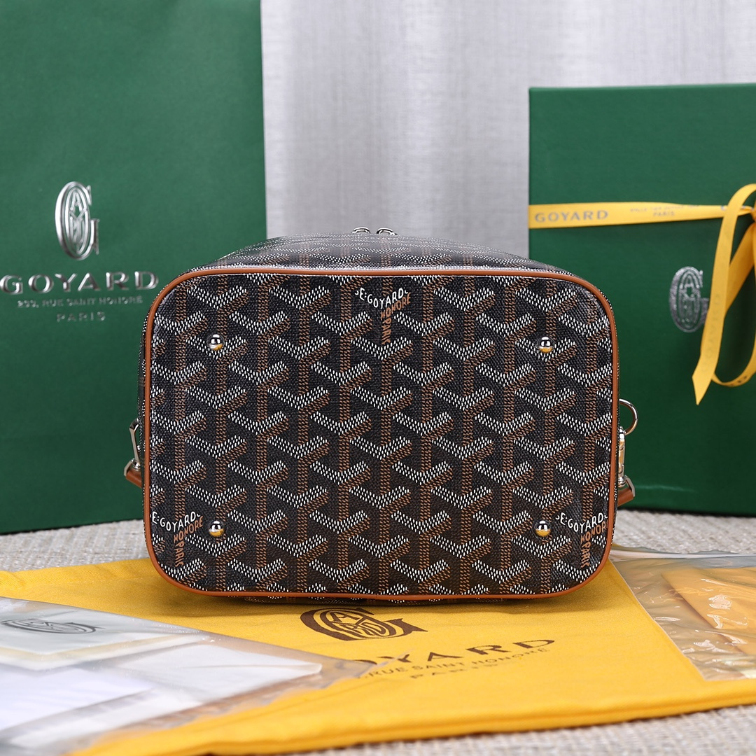 高仿Goyard*Muse系列MUSEVA4單價盒子包棕色免檢版