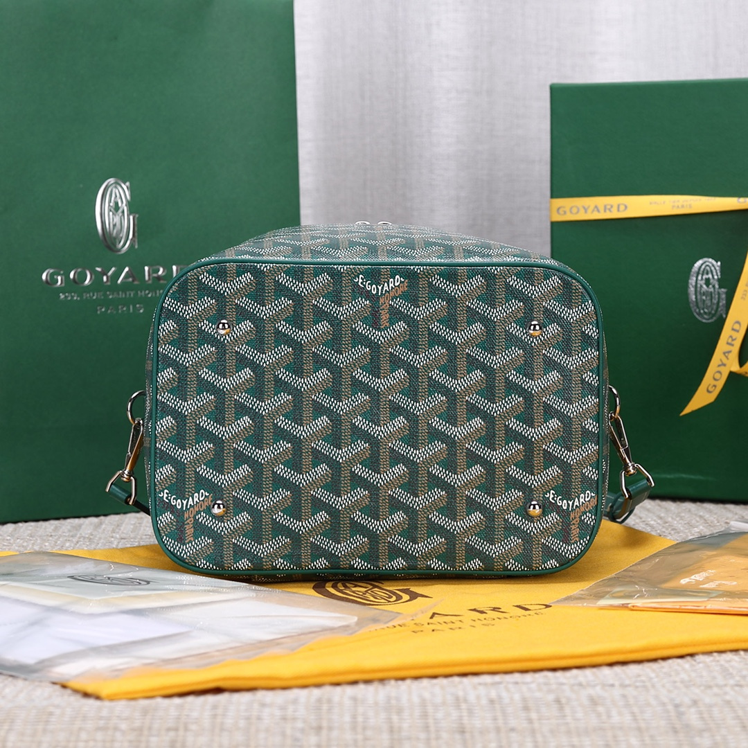 高仿Goyard*Muse系列MUSEVA7單價盒子包綠色免檢版