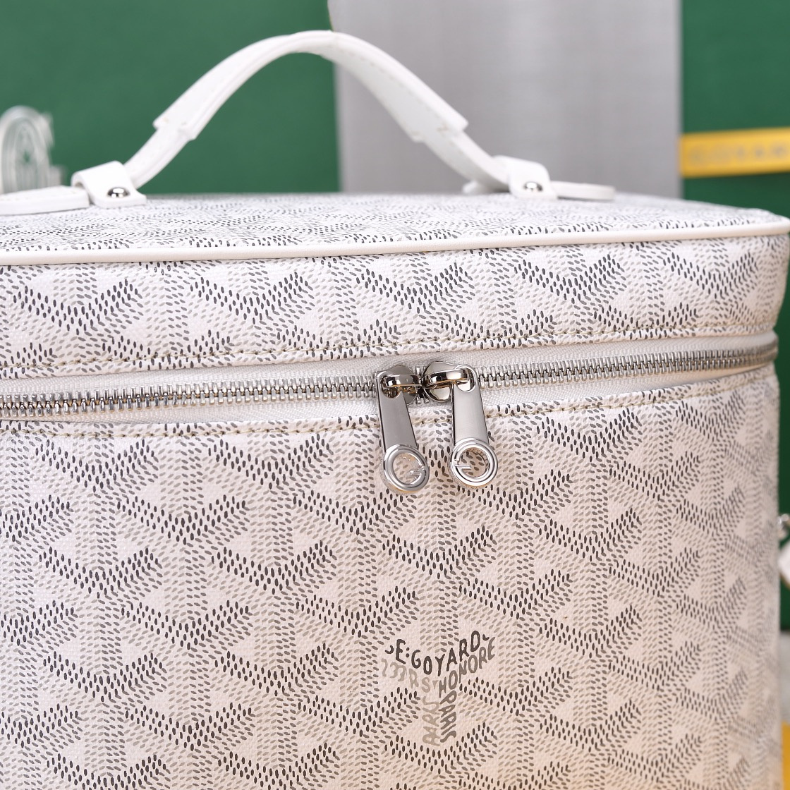高仿Goyard*Muse系列MUSEVA6單價盒子包白色免檢版