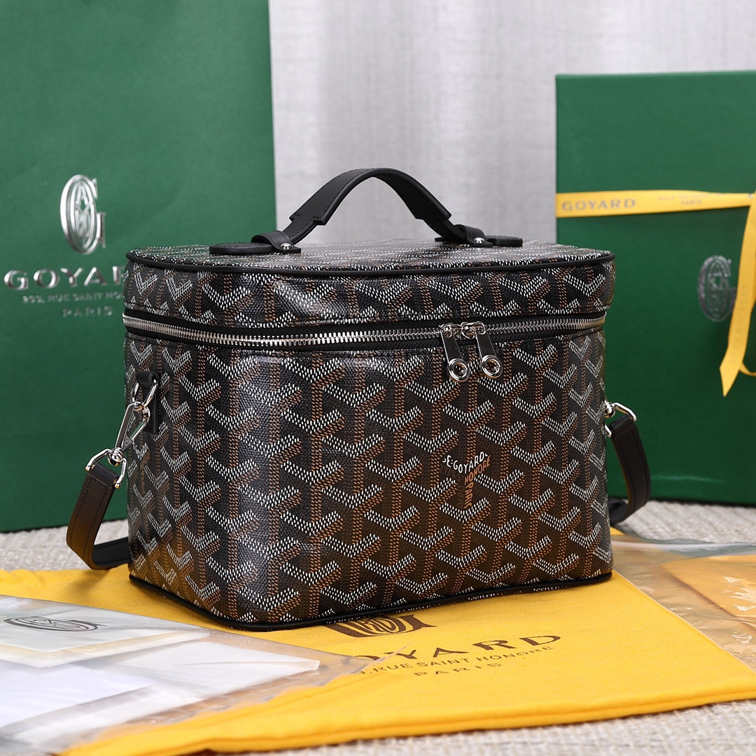 高仿Goyard*Muse系列MUSEVA1單價盒子包黑色免檢版