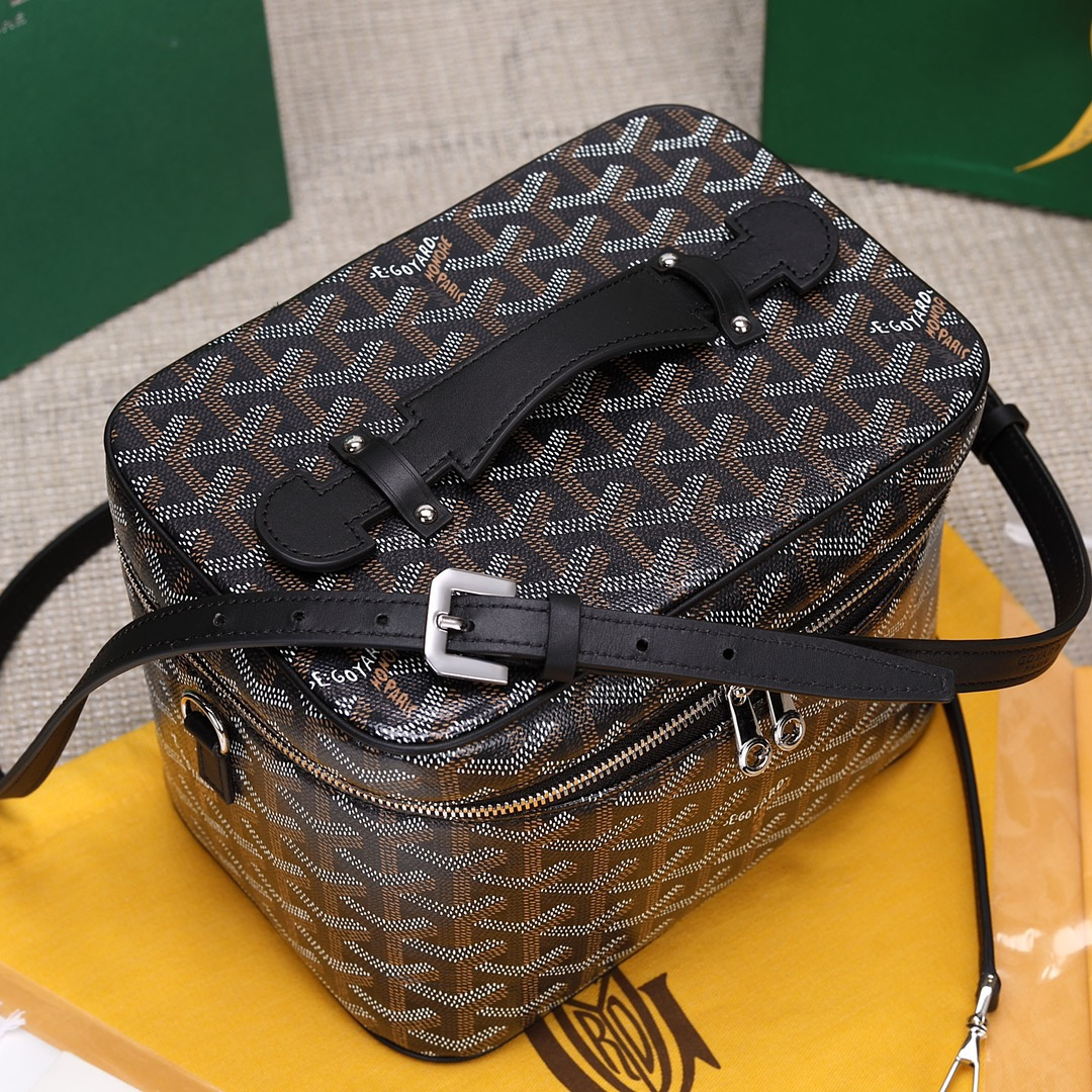 高仿Goyard*Muse系列MUSEVA1單價盒子包黑色免檢版