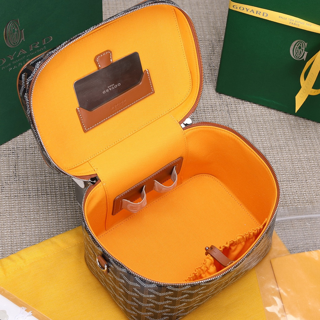 高仿Goyard*Muse系列MUSEVA4單價盒子包棕色免檢版