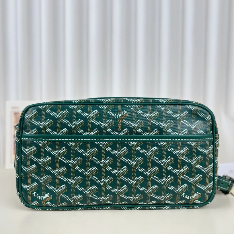 Goyard CAPVEP3 相機郵差包 綠色