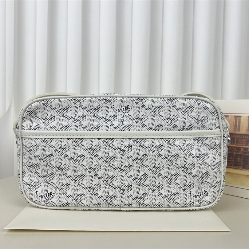 高仿Goyard*CAPVEP1相機郵差包白色小號免檢版