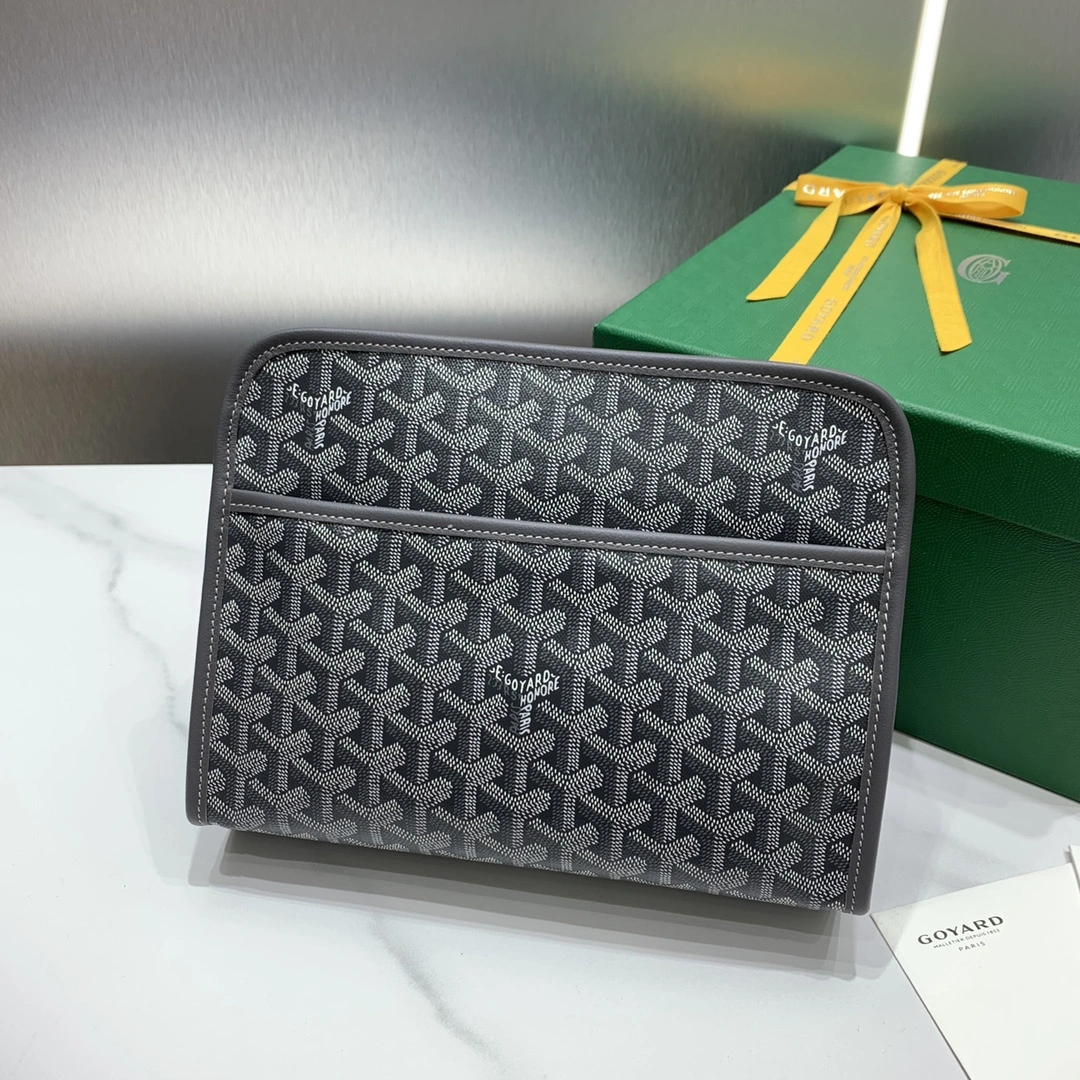 高仿 Goyard JOUVEN4 洗漱手拿包 正面實拍