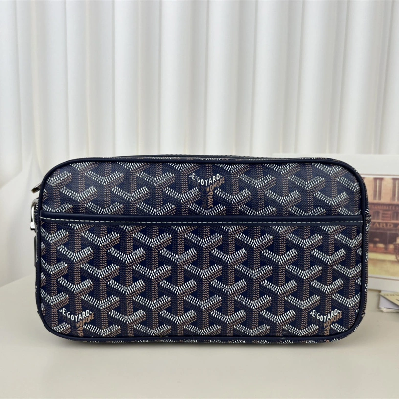 Goyard CAPVEP7 相機郵差包 深藍