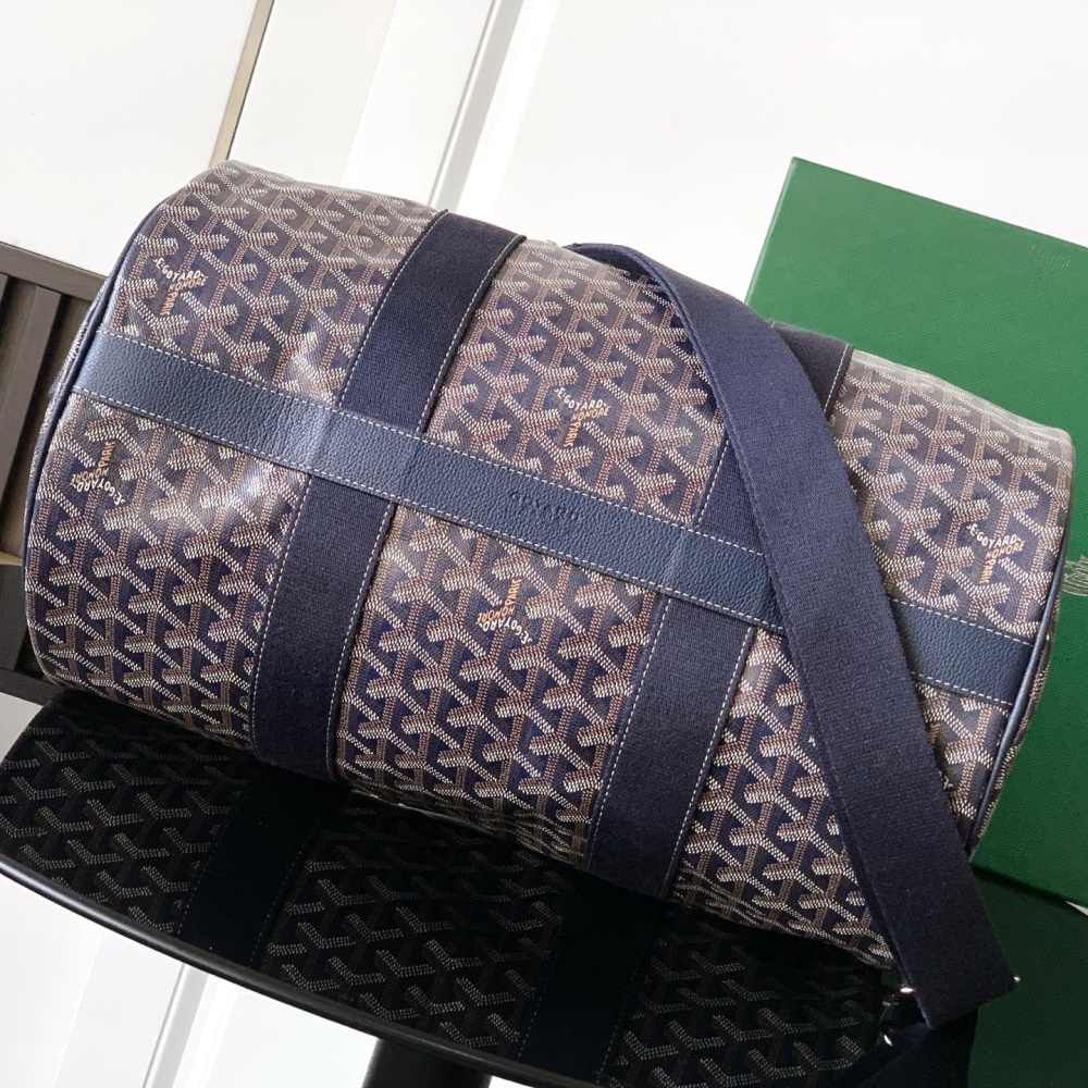 高仿Goyard*BARREL11運動手提旅行袋40深藍免檢版