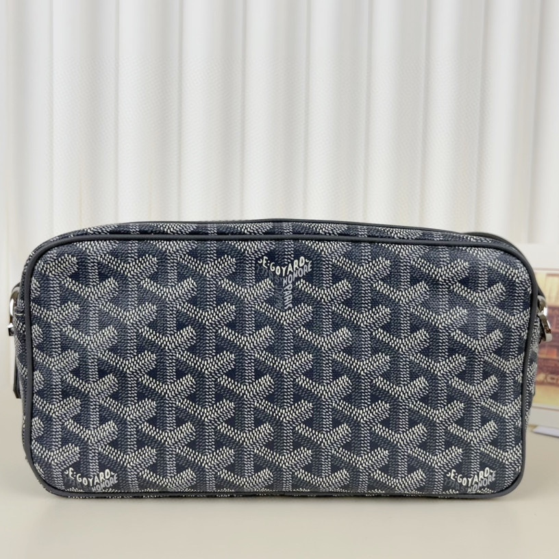 高仿Goyard*CAPVEP2相機郵差包灰色小號免檢版