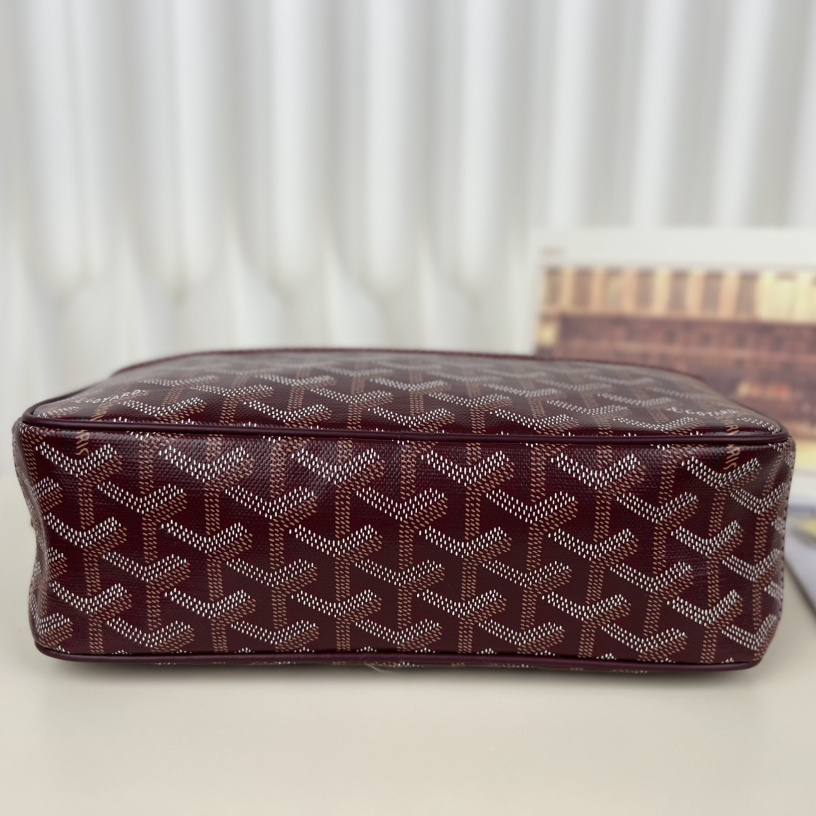 高仿Goyard*CAPVEP9相機郵差包朱紅小號免檢版