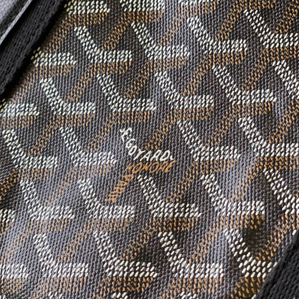 高仿Goyard*BARREL6運動手提旅行袋40黑色免檢版