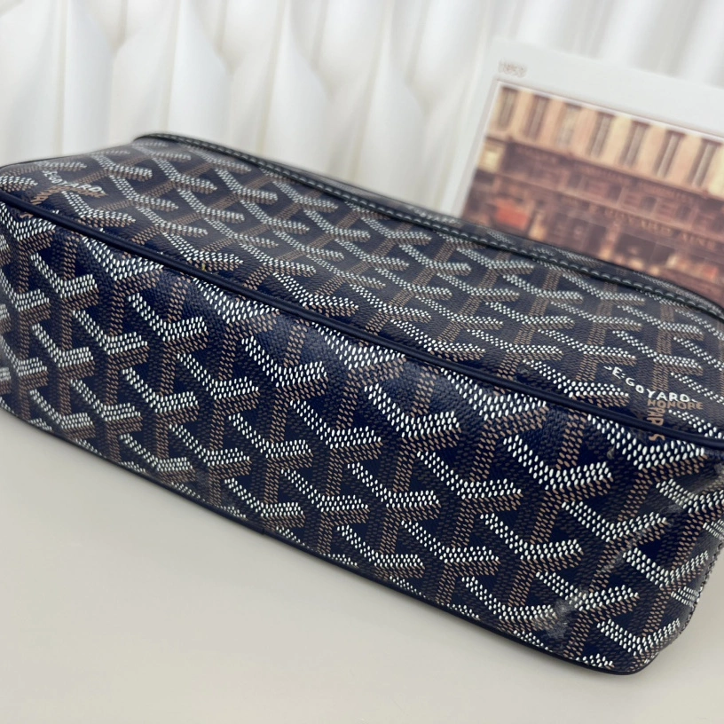 Goyard CAPVEP7 相機郵差包 背面與肩帶