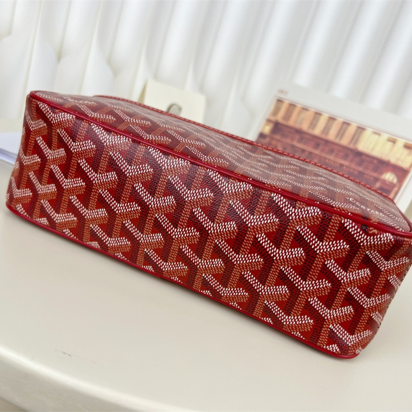 高仿Goyard*CAPVEP10相機郵差包紅色小號免檢版