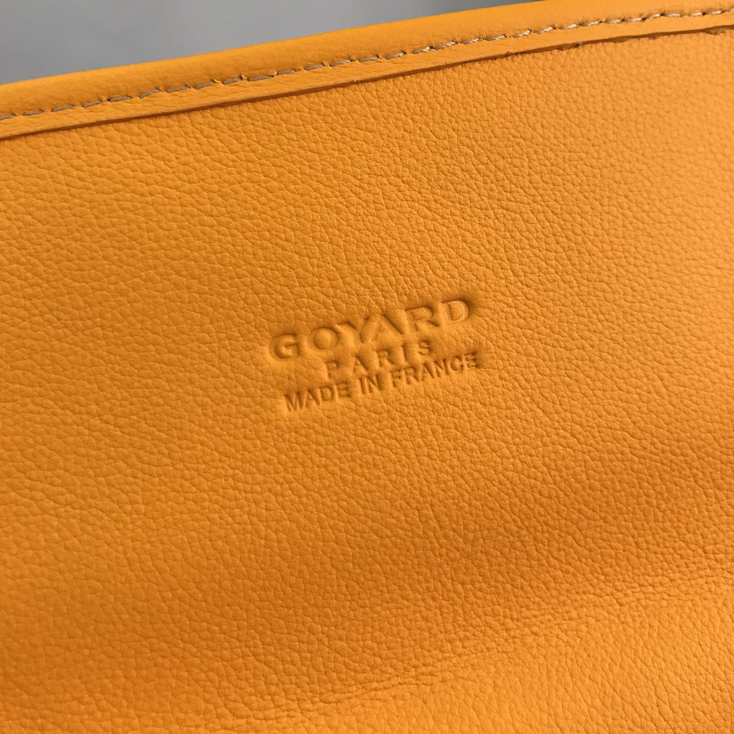 高仿Goyard*STLEGE6折疊雙肩背囊中號黃色免檢版