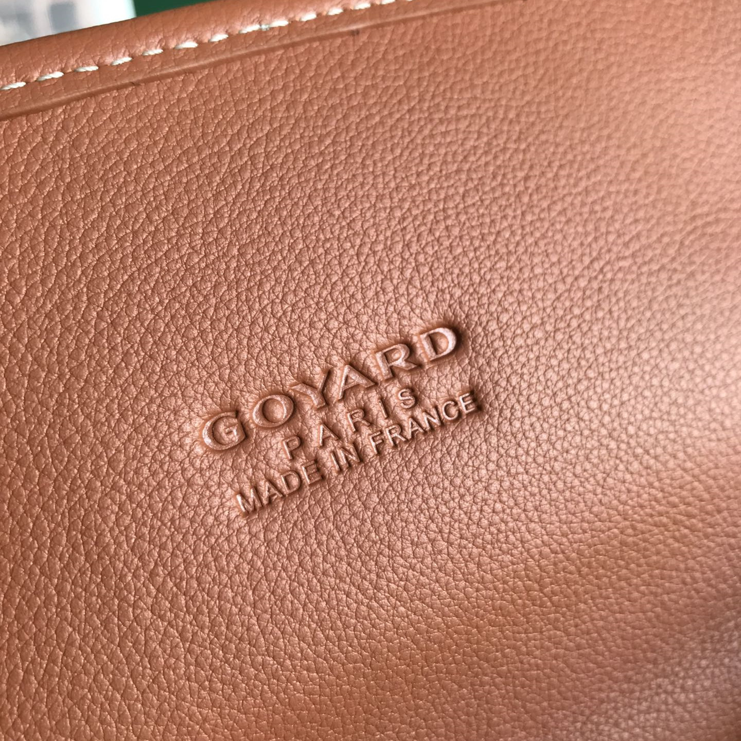 高仿Goyard*STLEGE1折疊雙肩背囊中號棕色免檢版