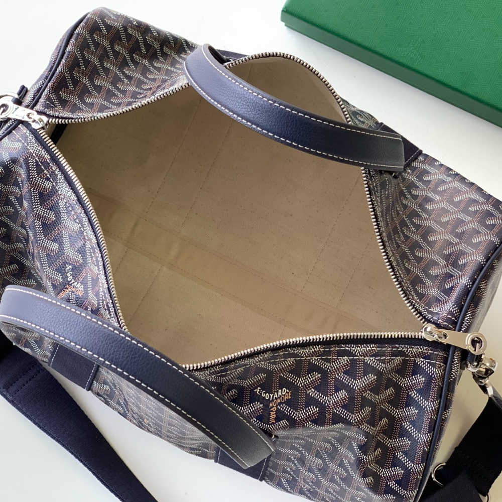 高仿Goyard*BARREL11運動手提旅行袋40深藍免檢版