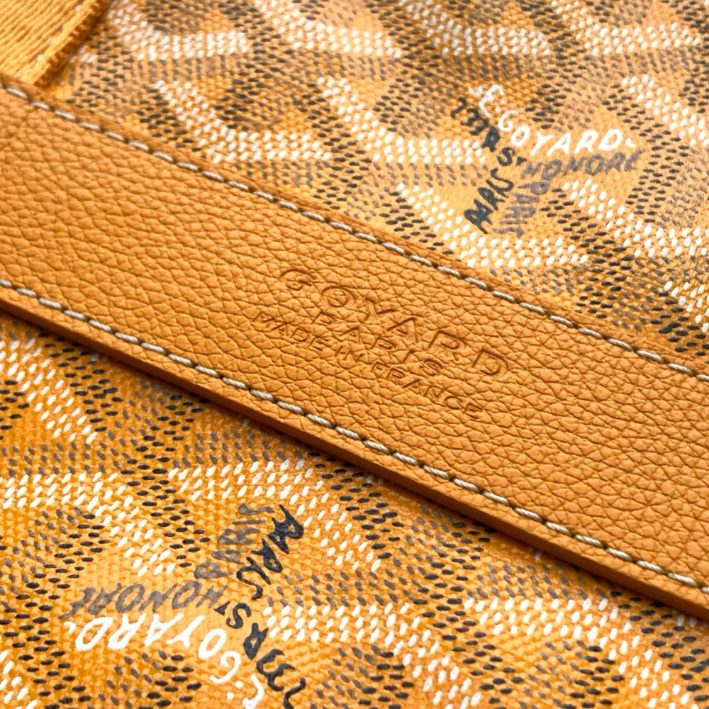 高仿Goyard*BARREL10運動手提旅行袋40黃色免檢版