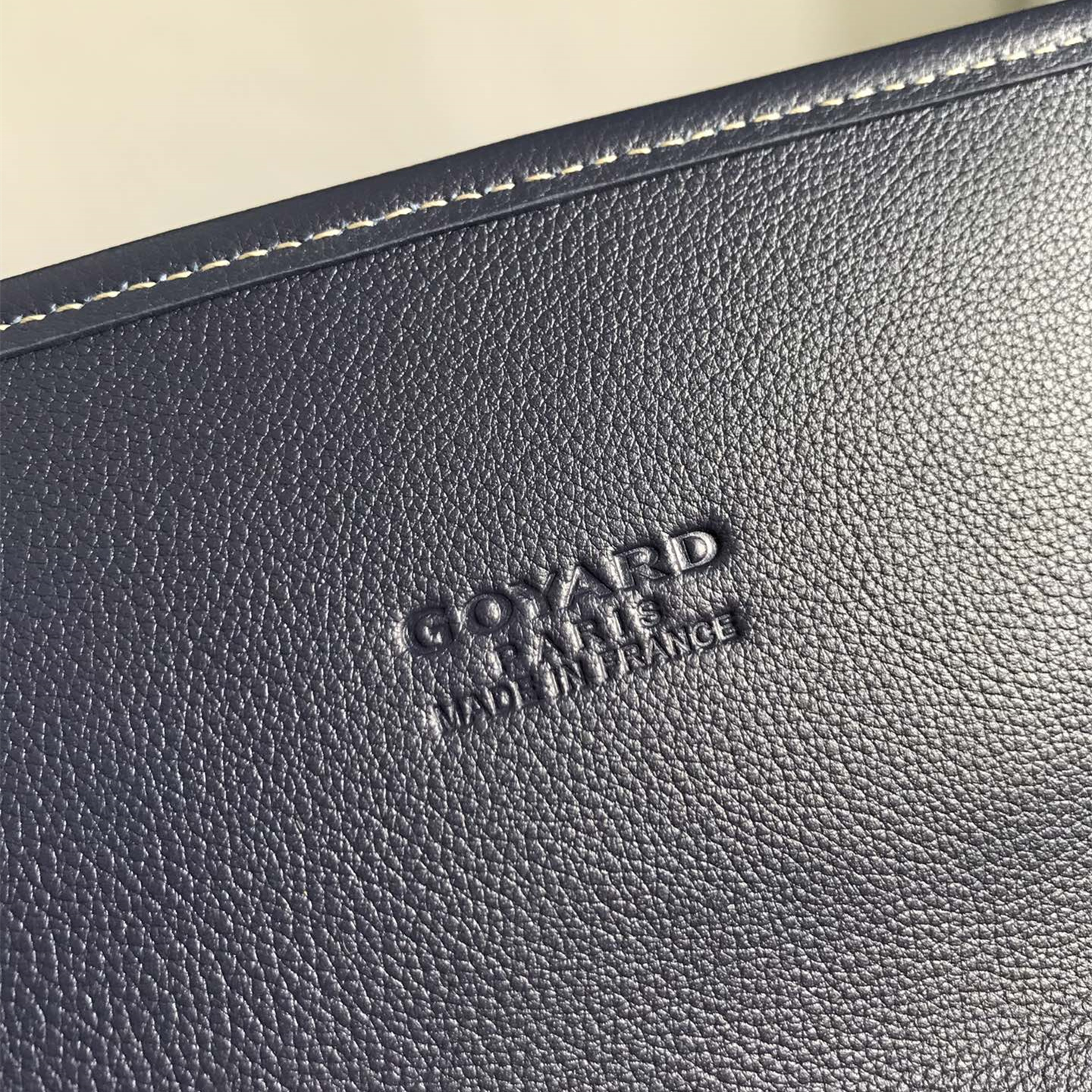 高仿Goyard*STLEGE2折疊雙肩背囊中號深藍免檢版