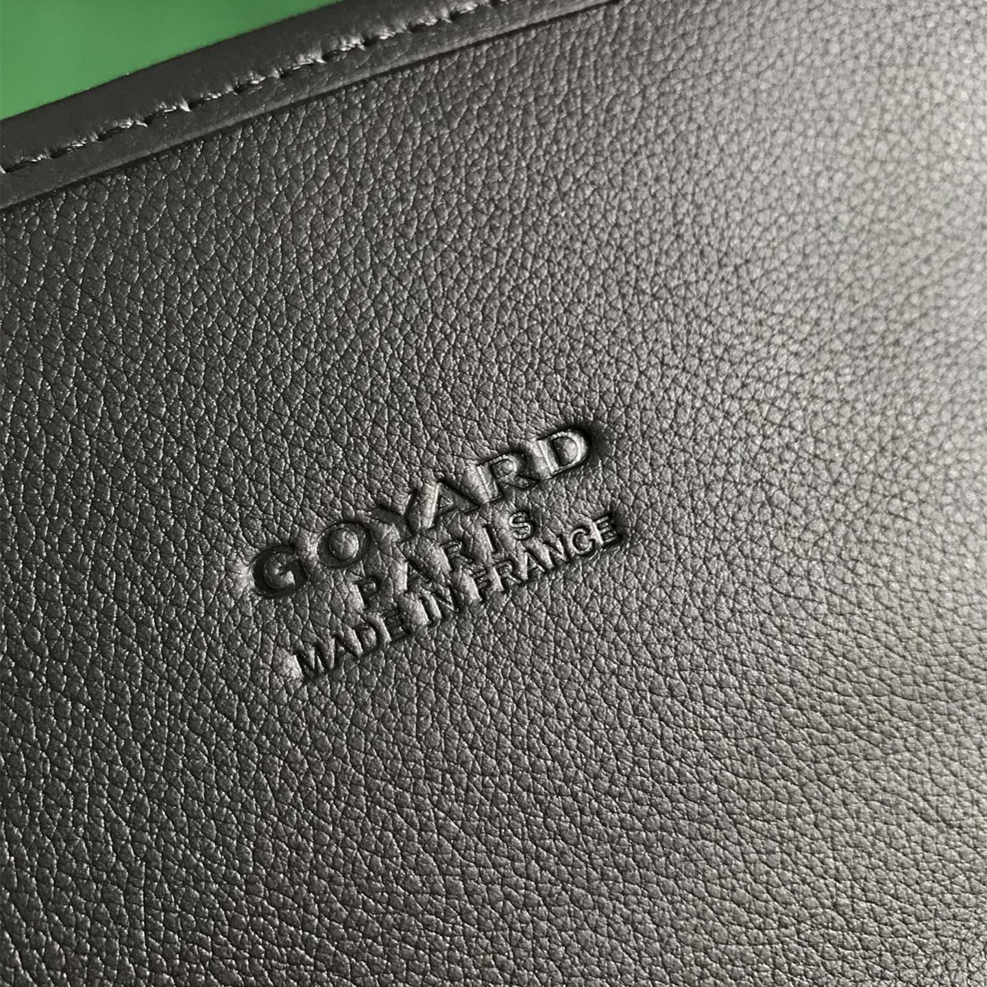 高仿Goyard*STLEGE3折疊雙肩背囊中號黑色免檢版