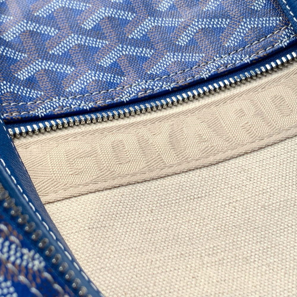 高仿Goyard*BARREL5運動手提旅行袋40藍色免檢版