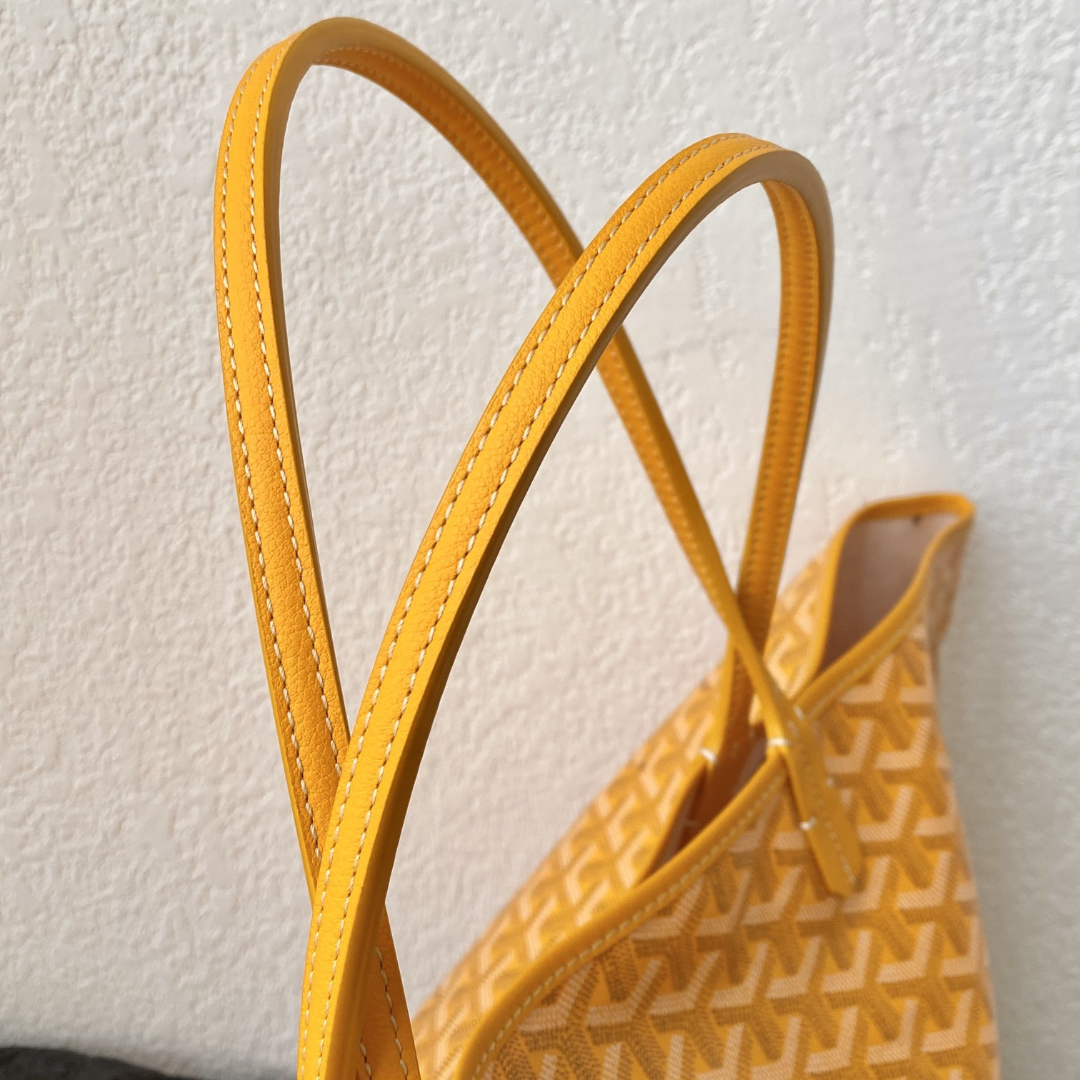 高仿Goyard*STLOUI2滿印Tote媽咪袋黃色大號免檢版