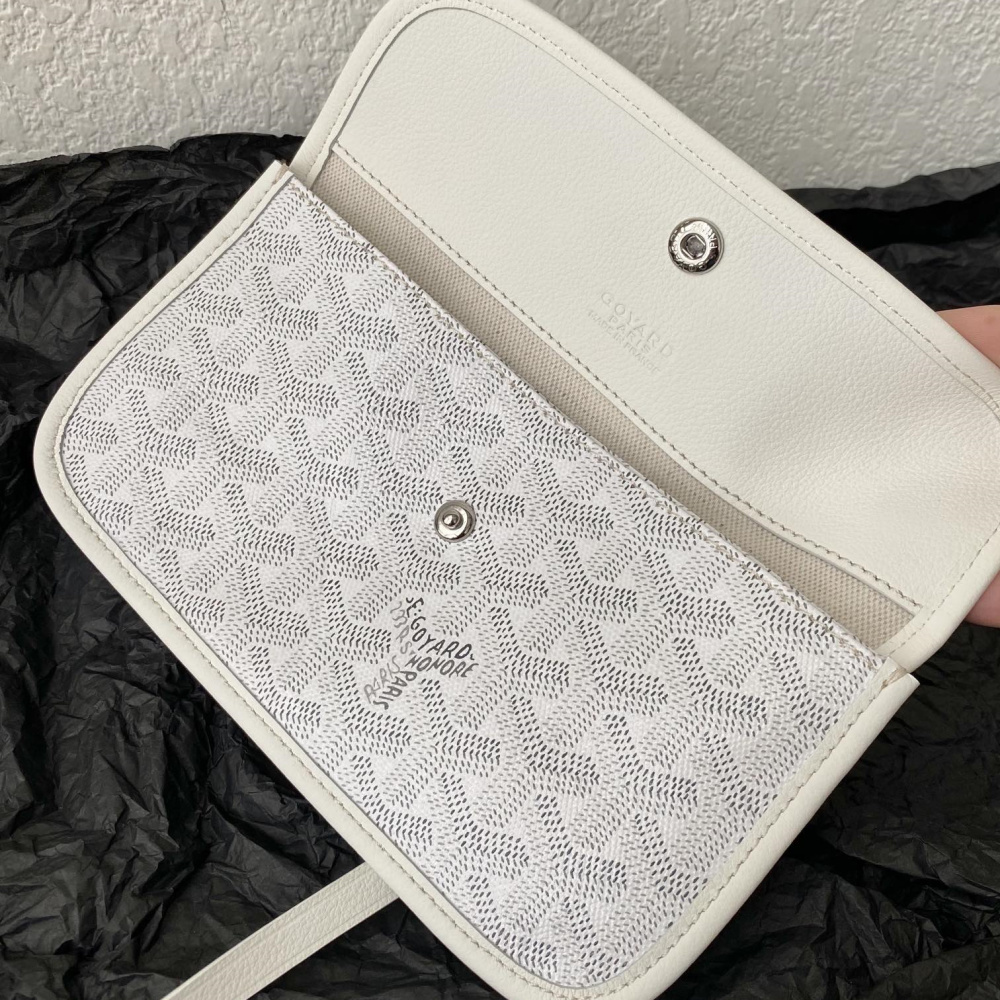 高仿Goyard*STLOUI3滿印Tote媽咪袋白色大號免檢版