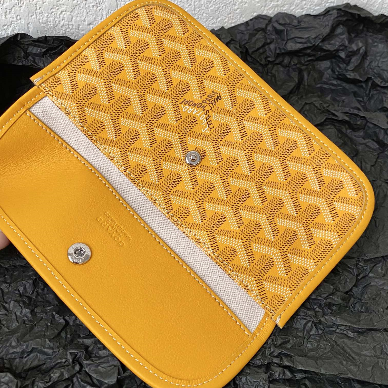 高仿Goyard*STLOUI2滿印Tote媽咪袋黃色大號免檢版