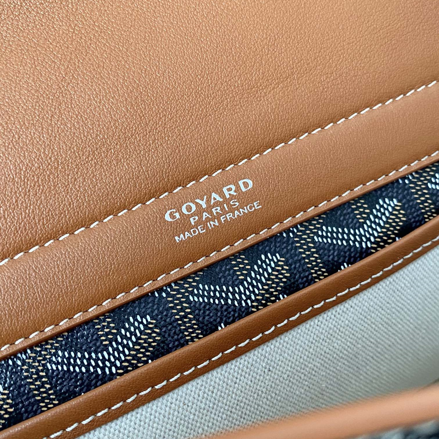 高仿Goyard*ROUETT2老花滿印單肩手拎袋紫色小號免檢版