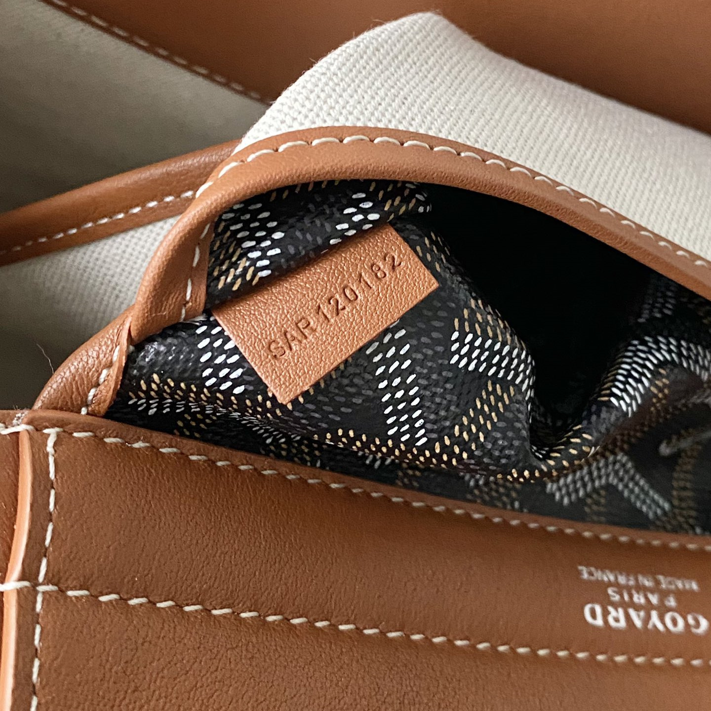 高仿Goyard*ROUETT2老花滿印單肩手拎袋紫色小號免檢版