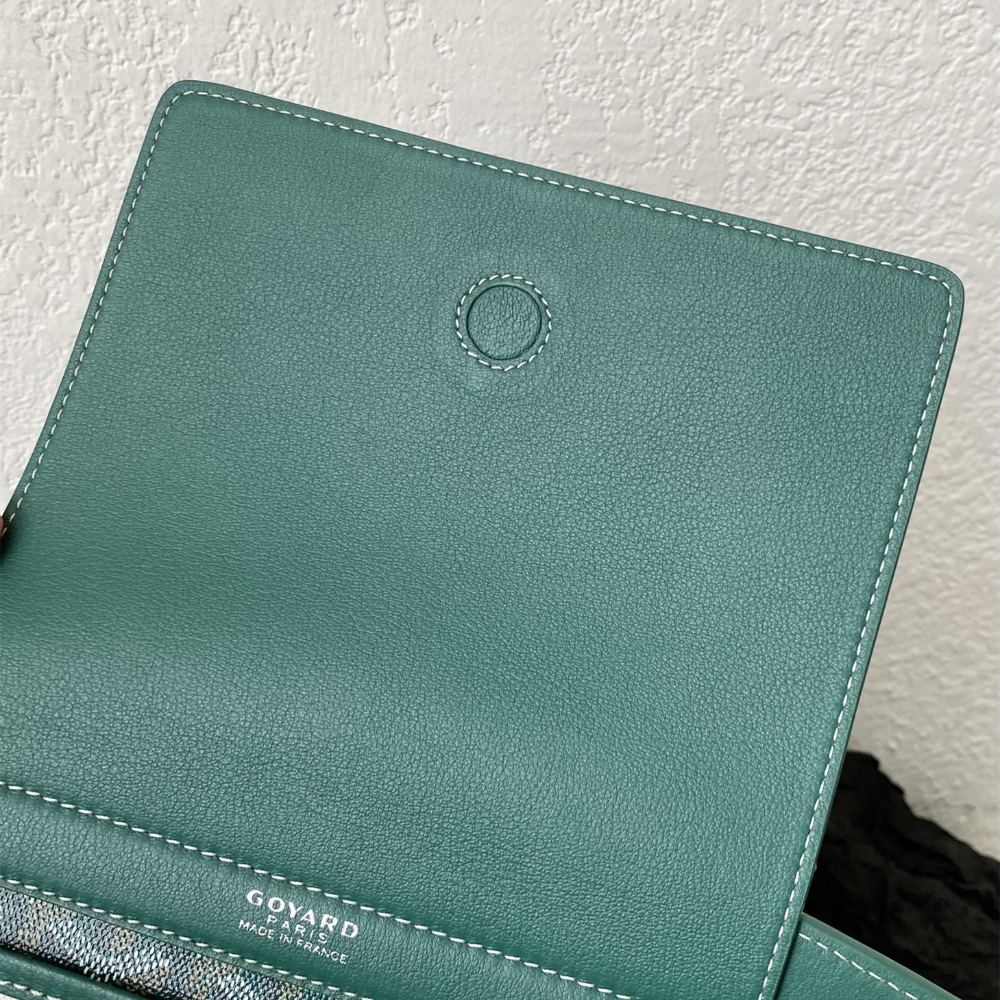 高仿Goyard*ROUETT5老花滿印單肩手拎袋綠色小號免檢版